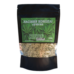 Насіння коноплі очищене (ядра), 250г