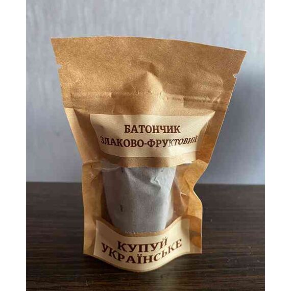 Батончик злаково-фруктовий, 60г