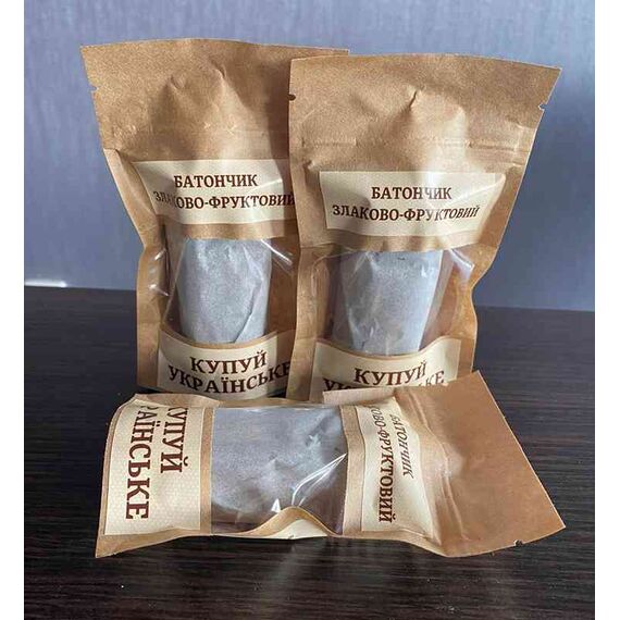 Батончик злаково-фруктовий, 60г, зображення 2